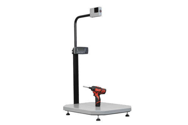 Parcelcube Vision uses 3D camera technology, making it especially suitable for measuring and weighing irregularly shaped and thin items.