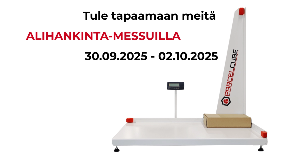 Parcelcube mukana Alihankinta 2025 -messuilla, Tampereen Messu- ja Urheilukeskuksessa 30.9.2025 - 2.10.2025.