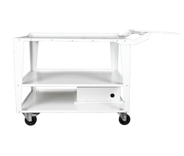 Parcelcube mobile cart with the optional power box